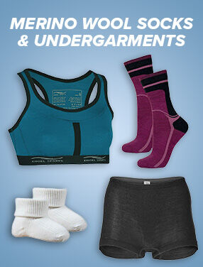 Merino Wool Socks & Undergarments